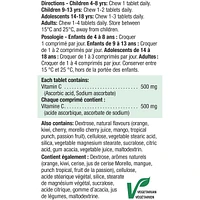 Chewable Vitamin C 500 mg - Mixed 3 Flavours Value Pack
