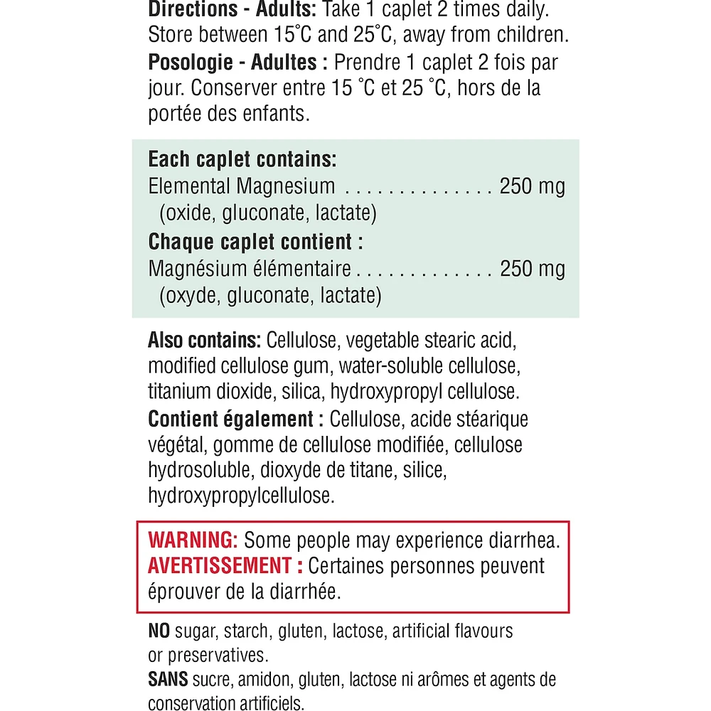 Magnesium High Potency Caplets