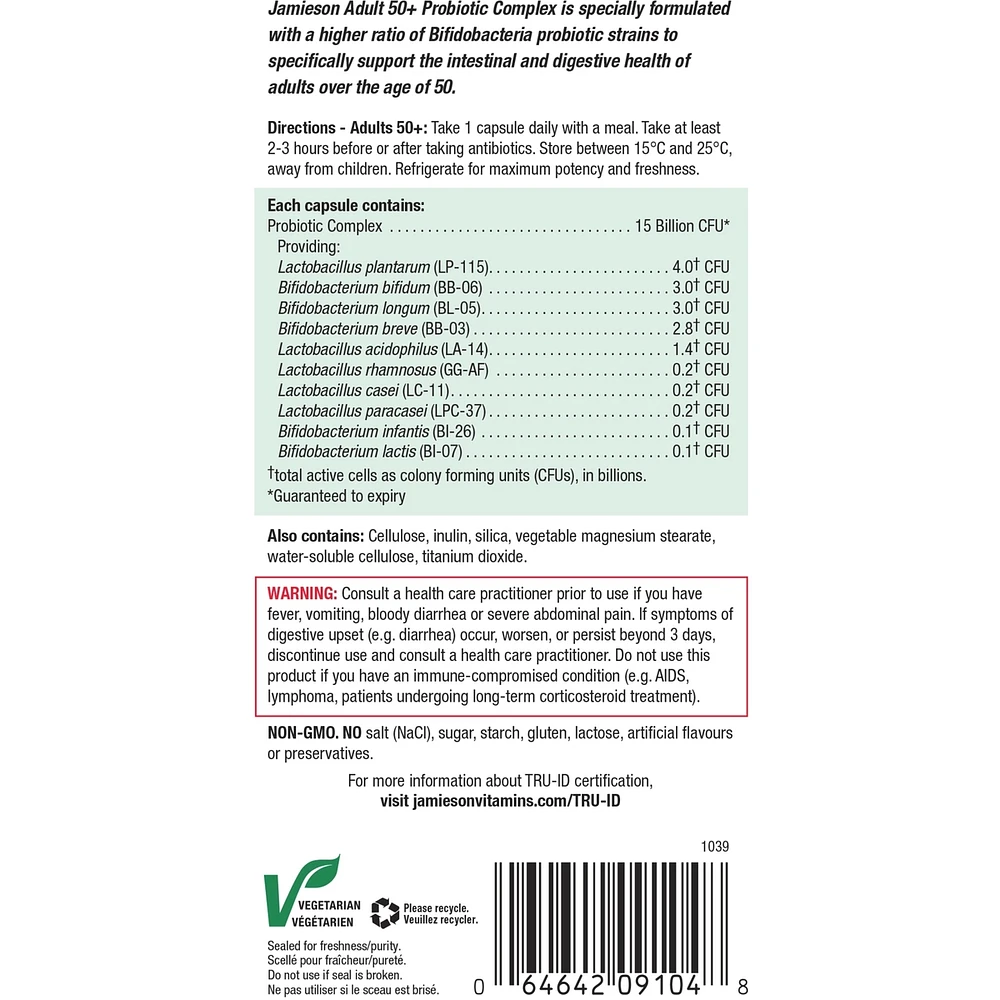 Probiotic Complex for Adult 50+