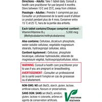 Vitamine B12 5 000 mcg Comprimés à Libération Prolongée