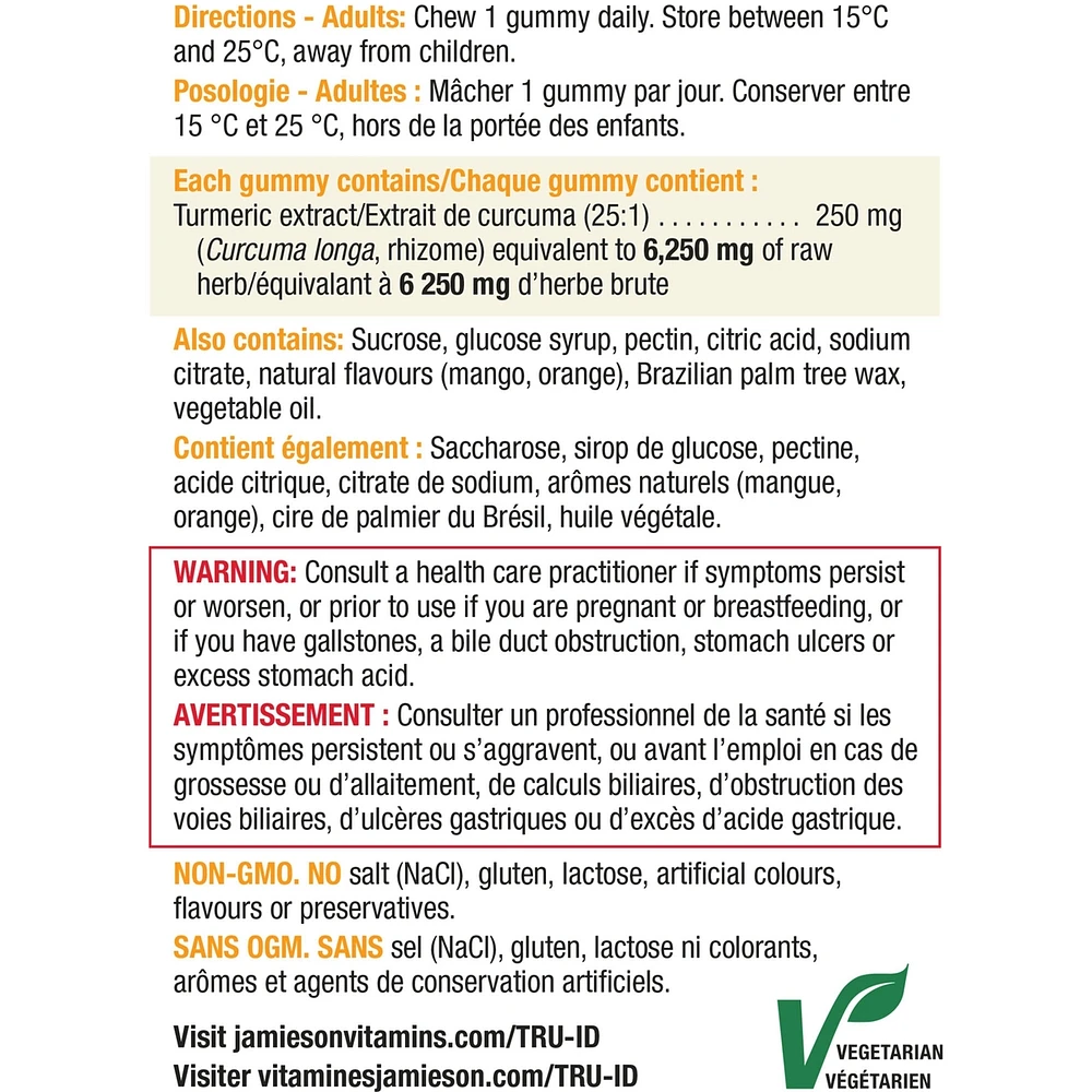 Jamieson Tumeric Gummies