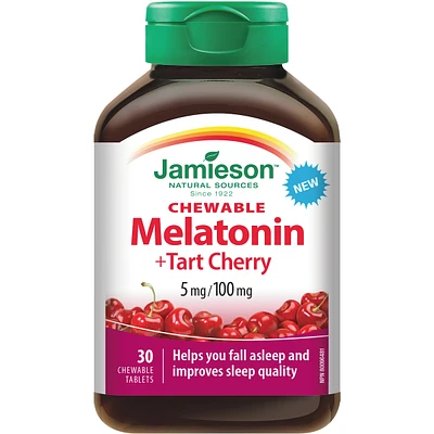 Chewable Melatonin + Tart Cherry