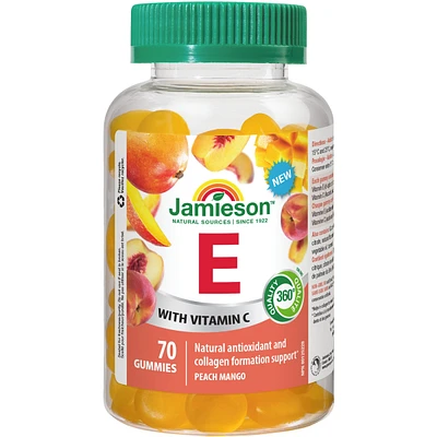 Vitamin E Gummies with Vitamin C