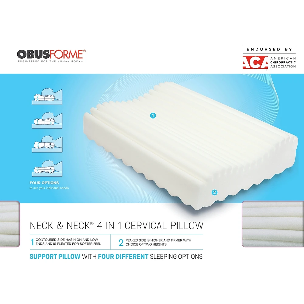 Neck & Neck 4 IN 1 Cervical Pillow