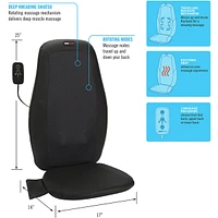 Deep Kneading Shiatsu Massage Cushion with Heat