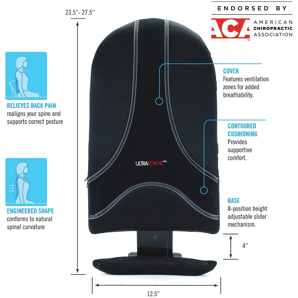 Ultraforme Universal Back Rest Support