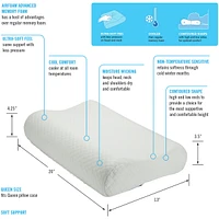 AirFoam Contour Pillow