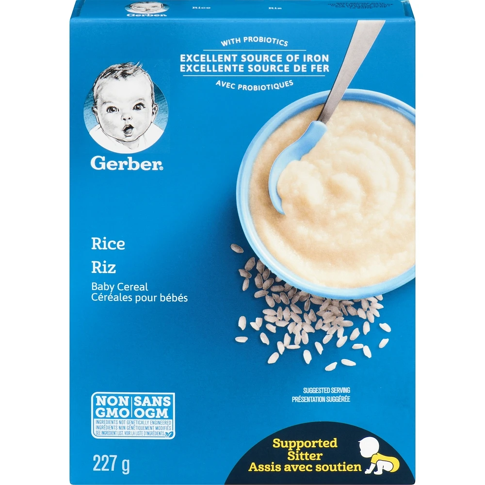 Céréales pour bébés Étape 1 de riz