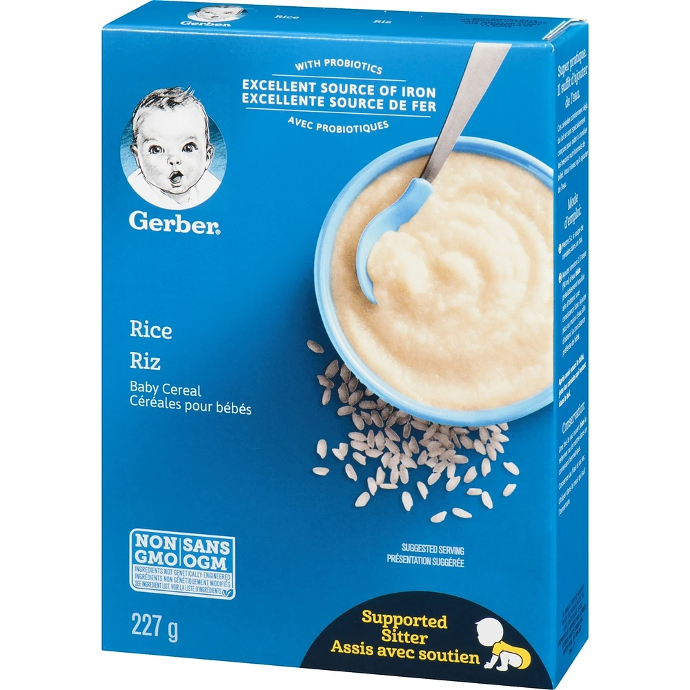 Céréales pour bébés Étape 1 de riz