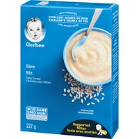 Céréales pour bébés Étape 1 de riz