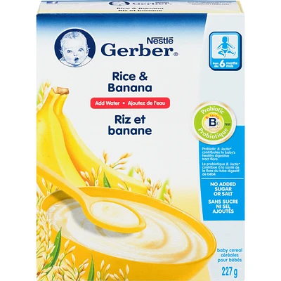 Stage 2 Rice Banana Baby Cereal