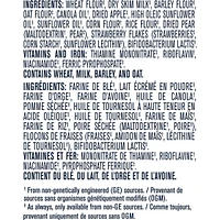 Céréales pour bébés Étape 2 Avoine et multigrains avec fruits