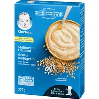 Céréales pour bébés Étape 2 Avoine et multigrains
