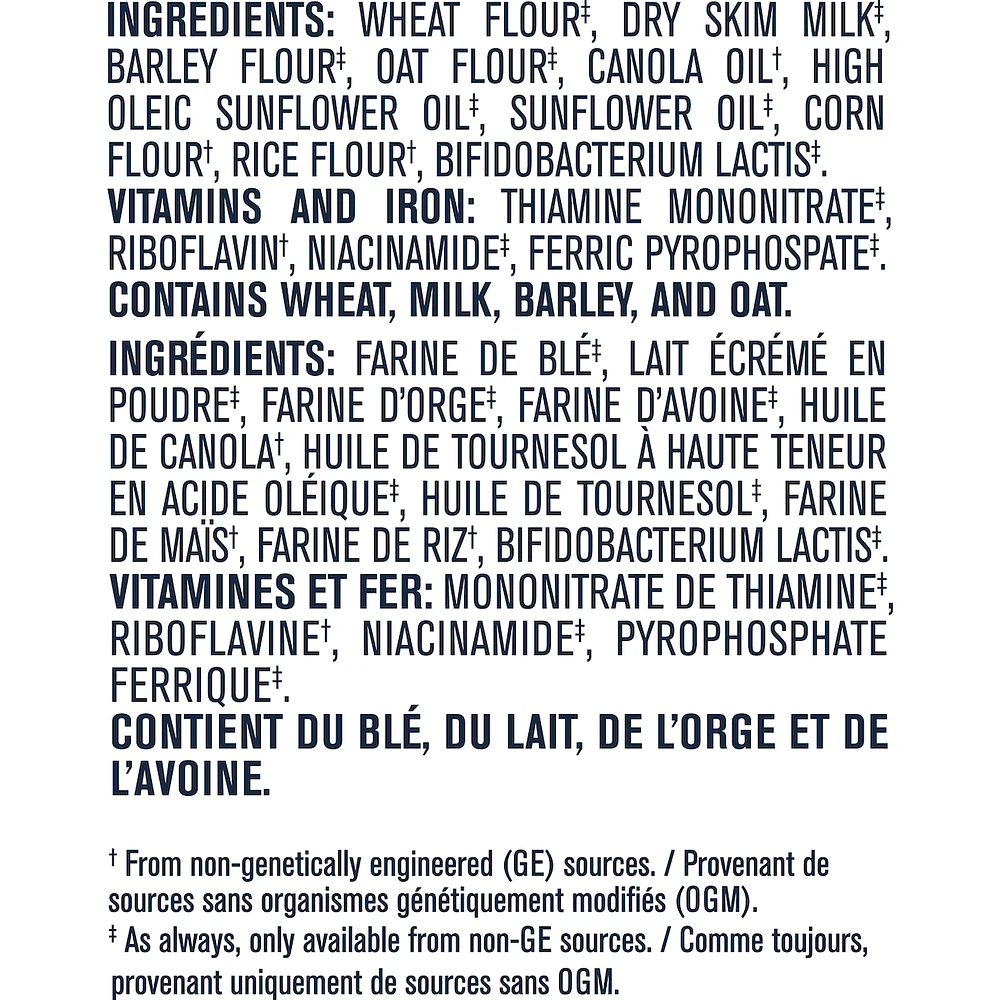 Céréales pour bébés Étape 2 Avoine et multigrains