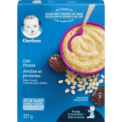 Stage 2 Oat Prune Baby Cereal