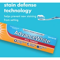 Advance White 3 in 1 Power Fluoride Anticavity Toothpaste Fresh Mint