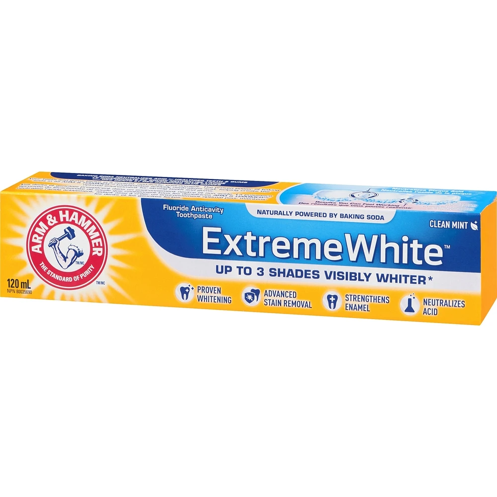 Advance White Extreme Whitening Fluoride Anticavity Toothpaste Fresh Mint