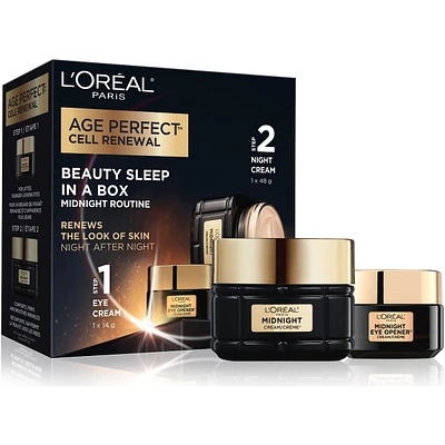 Anti Aging Kit, Cell Renewal Midnight Routine