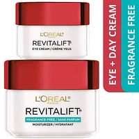 Revitalift Anti Wrinkle + Firming Anti Aging Skincare Kit Day Moistruizer and Eye Cream with Pro Retinol and Centella Asiatica