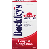 Buckley's® Cough Congestion Original Mixture Syrup Sucrose-Free