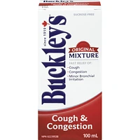 Buckley's® Cough Congestion Original Mixture Syrup Sucrose-Free 100mL