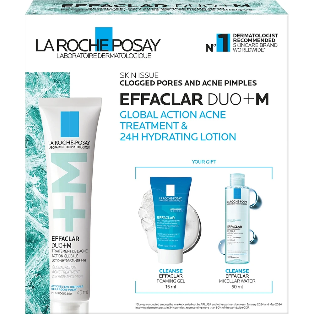 Effaclar Duo (+)M Global Action Acne Treatment Kit