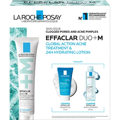 Effaclar Duo (+)M Global Action Acne Treatment Kit