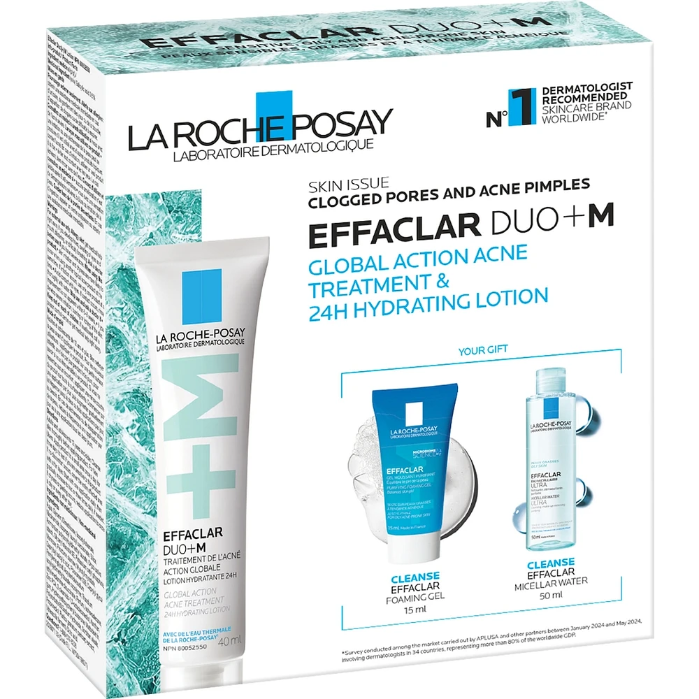 Effaclar Duo (+)M Global Action Acne Treatment Kit