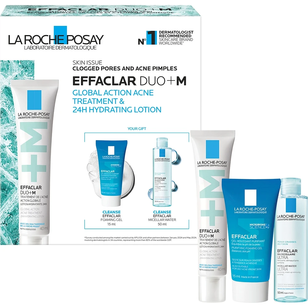 Effaclar Duo (+)M Global Action Acne Treatment Kit