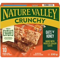 Crunchy Oats 'n' Honey Granola Bars 2 CT , 10 Bars