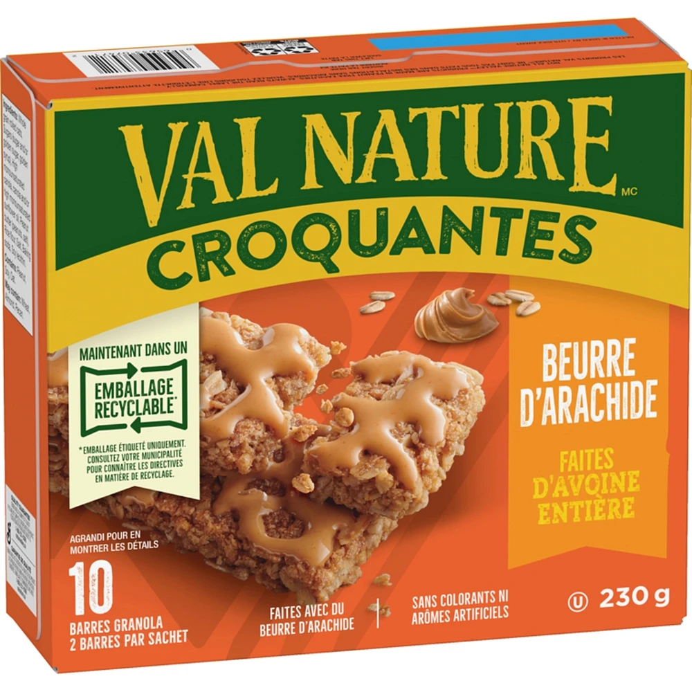 Crunchy Peany Butter Granola Bars 2 CT , 10 Bars
