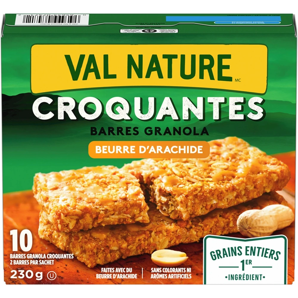 Crunchy Peany Butter Granola Bars 2 CT , 10 Bars