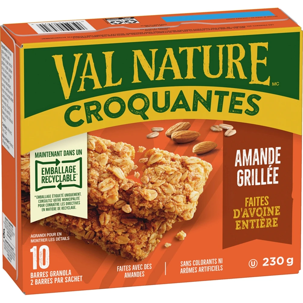 Crunchy Roasted Almond Granola Bars 5 ct, 10 bars
