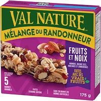 Chewy Trail Mix Granola Bars, Fruit and Nut, 5 ct