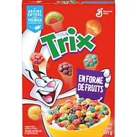 Trix en forme de Fruits Céréales