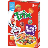 Trix en forme de Fruits Céréales