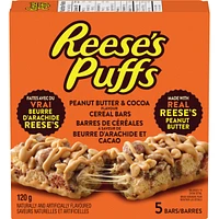 Puffs Peanut Butter & Cocoa Flavour Cereal Bars