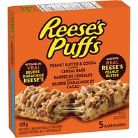 Puffs Peanut Butter & Cocoa Flavour Cereal Bars
