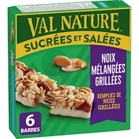 Sweet And Salty Roasted Mixed Nut, 6 Granola Bars
