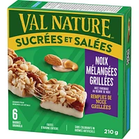 Sweet And Salty Roasted Mixed Nut, 6 Granola Bars