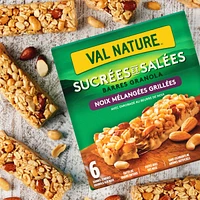 Sweet And Salty Roasted Mixed Nut, 6 Granola Bars