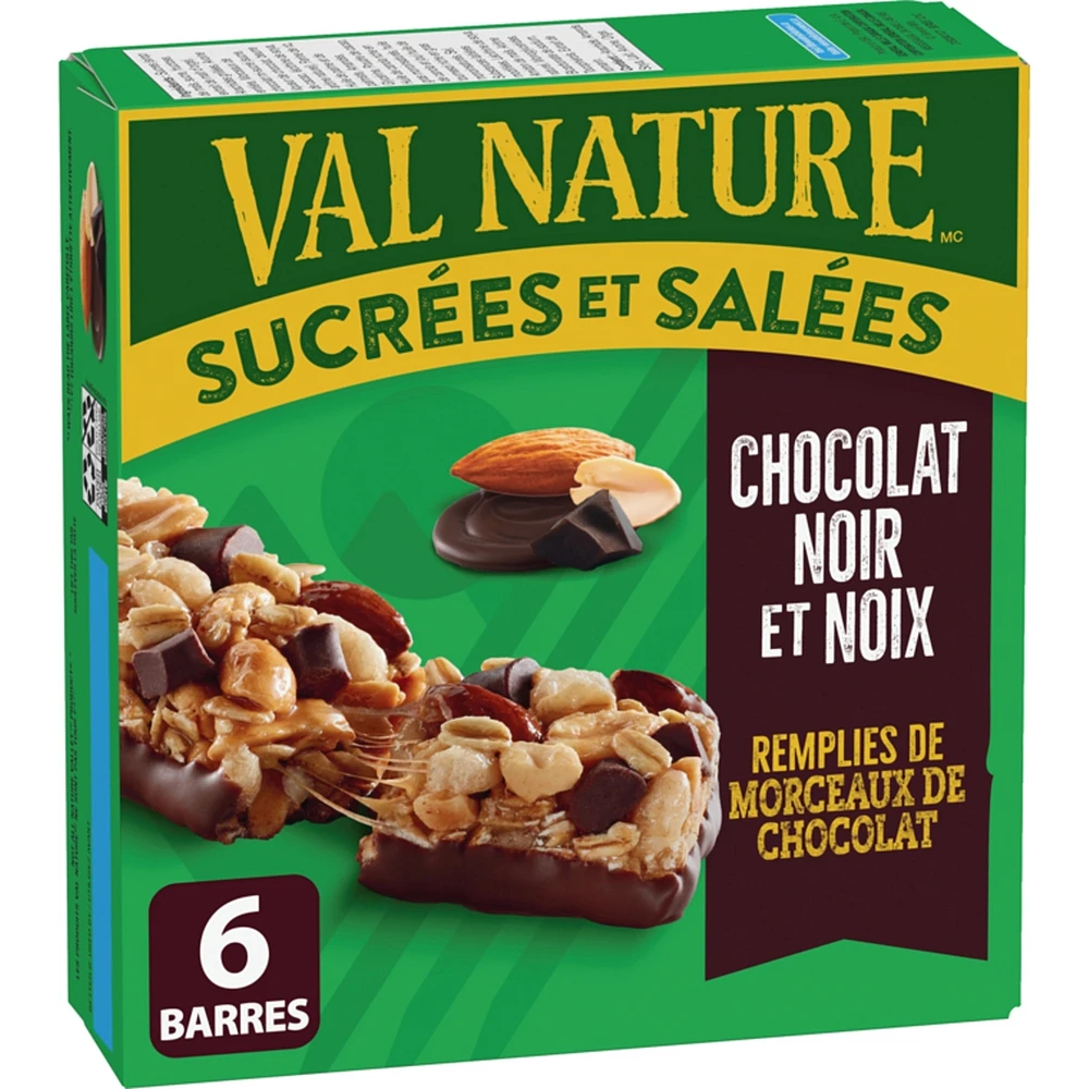 Granola Bars Sweet & Salty Dark Chocolate Nut