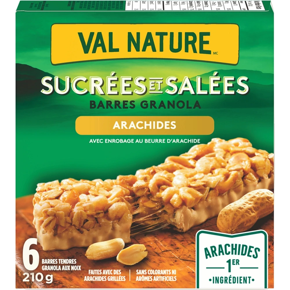 Granola Bars Sweet & Salty Peanut
