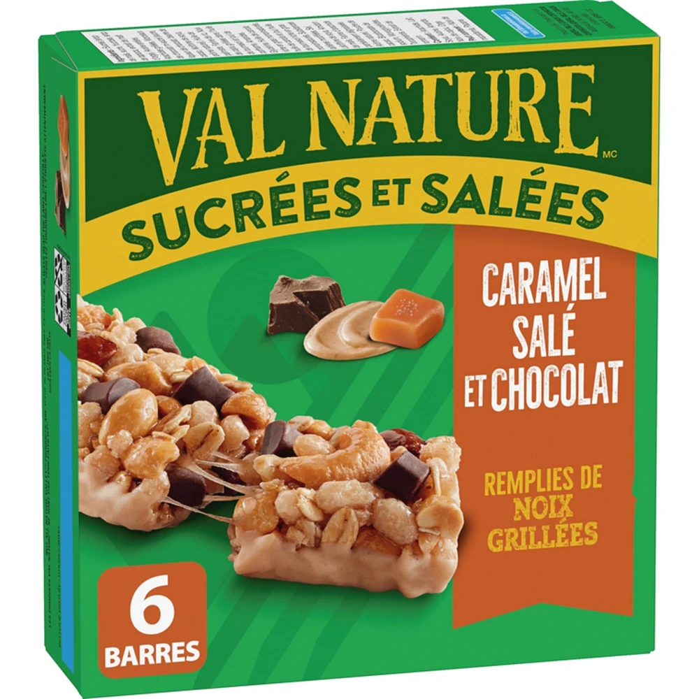 Granola Bars Sweet & Salty Salted Caramel Chocolate Flavour