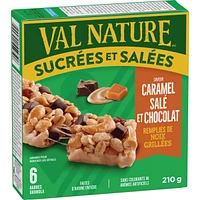 Granola Bars Sweet & Salty Salted Caramel Chocolate Flavour