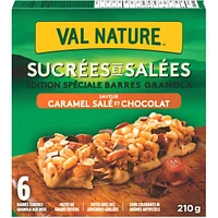 Granola Bars Sweet & Salty Salted Caramel Chocolate Flavour