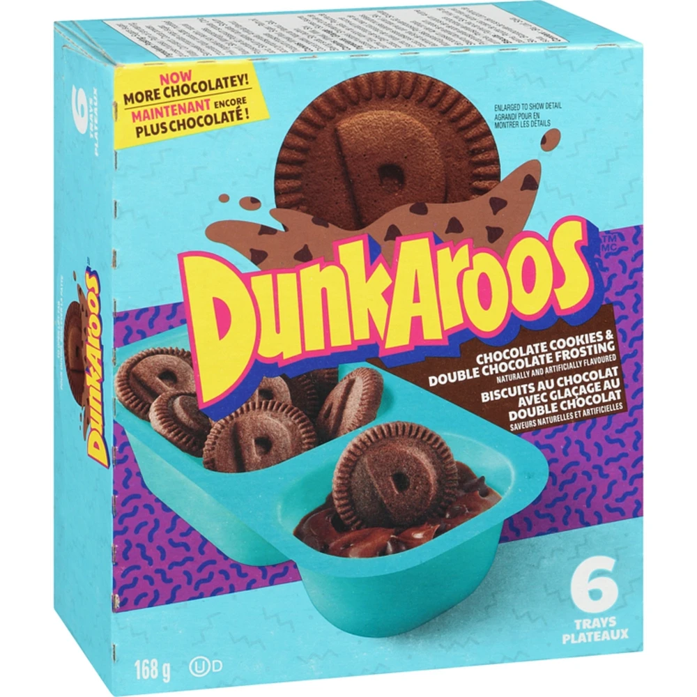 Biscuits Dunkaroos au chocolat