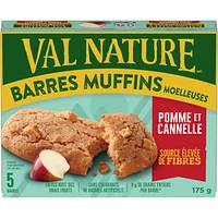 Soft-Baked Muffin Bars, Apple Cinnamon, Snack Bars, 5 ct