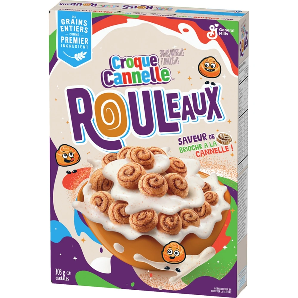 Cinnamon Toast Crunch Rolls Breakfast Cereal, Whole Grains