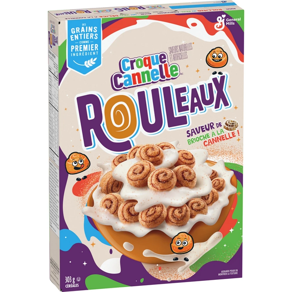 Cinnamon Toast Crunch Rolls Breakfast Cereal, Whole Grains